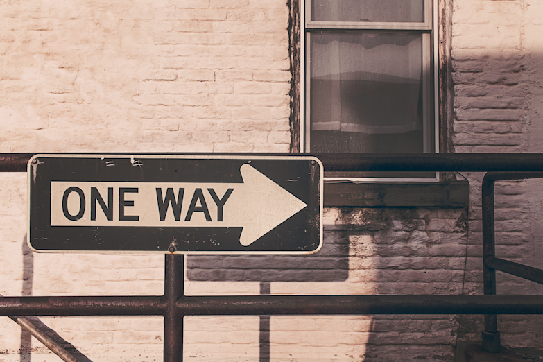 One way