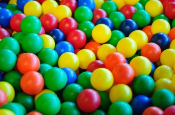 Plastic balls