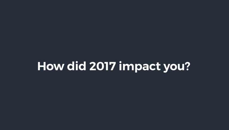 What happened in 2017?