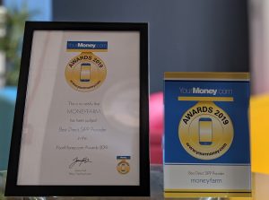 Moneyfarm wins Best Direct SIPP Provider at 2019 YourMoney.com awards