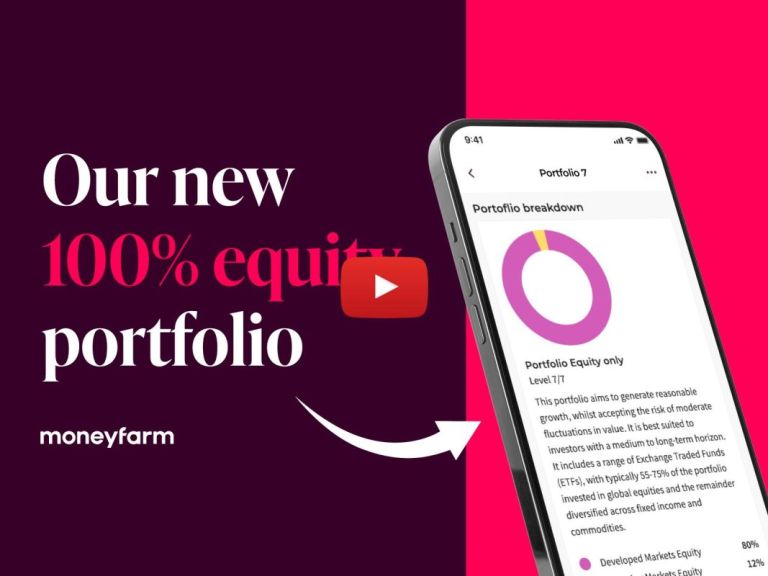 Our new 100% equity portfolio
