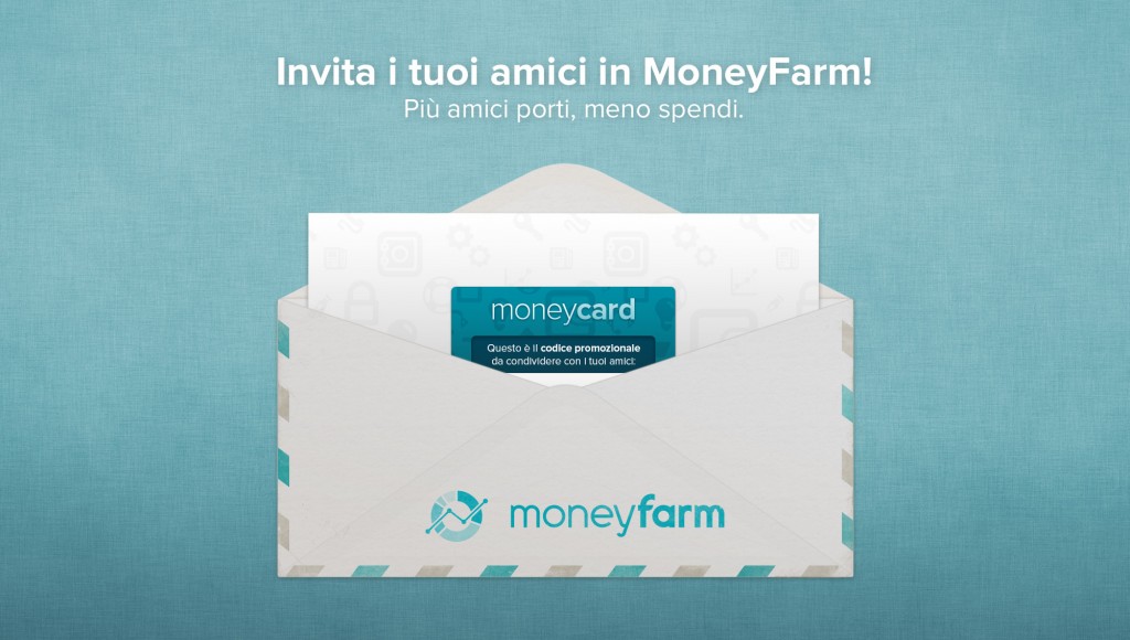 Invita un amico in moneyfarm