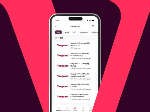ETF Vanguard in promozione su Conto Titoli